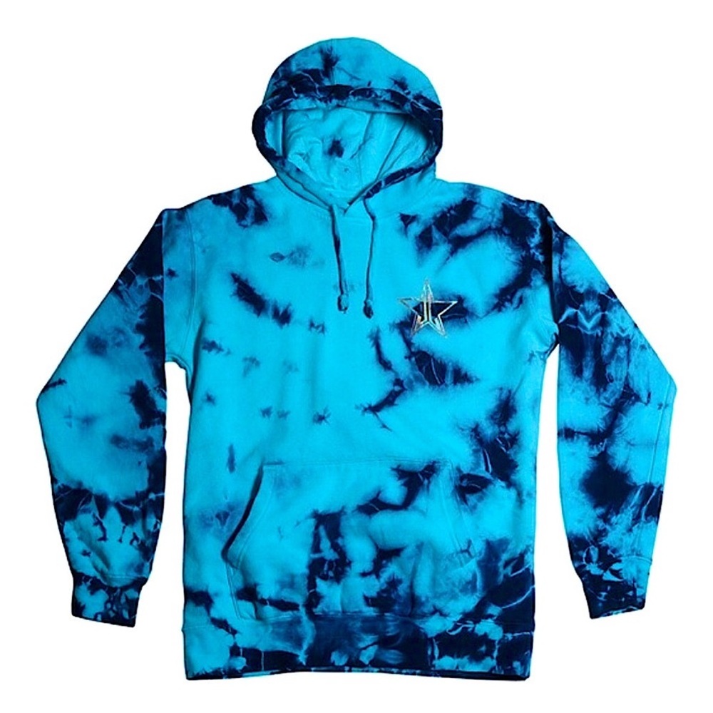 Jeffree Star Blue Jawbreaker Tiedye hoodie